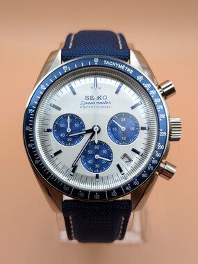 Seiko MOD | Blue Chronograph | VK63 quartz movement